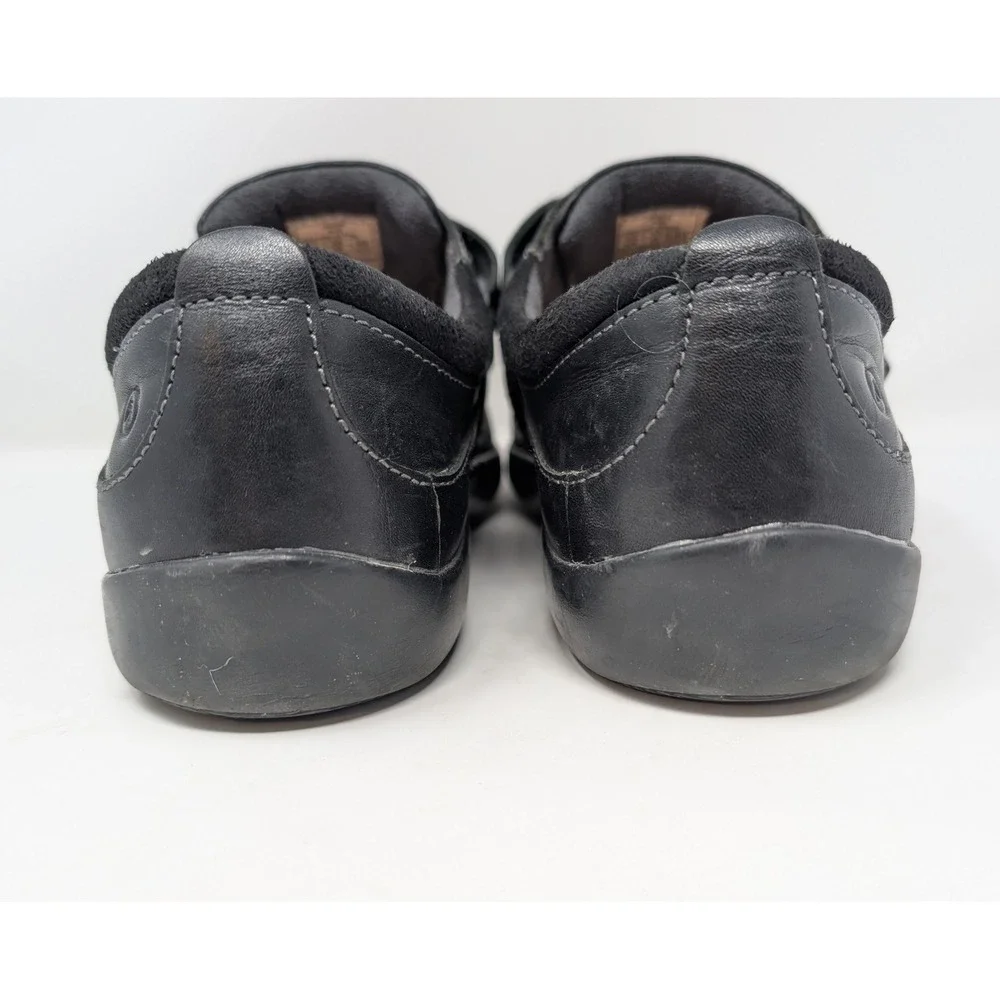 Anodyne No. 67 Men's 8.5W Black Leather Casual Dress Shoes Wide Diabetic W007-10